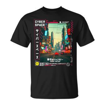 ヴェイパーウェイブ サイバーパンク ストリートウェア 日本のレトロバイブ 90年代 Tシャツ - Kawaiitshirt