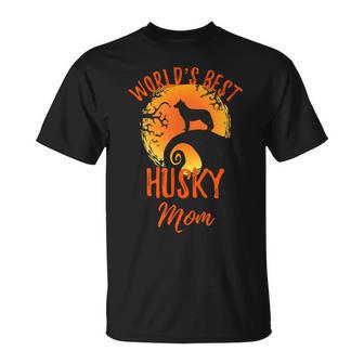 世界最高のハスキーママ 風変わりなシベリアンハスキーママ Tシャツ - Kawaiitshirt