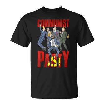 共産党 面白い 政治的 駄洒落 反社会主義 共産主義 Tシャツ - Kawaiitshirt