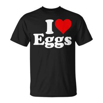 卵が大好き I ハートの卵 Tシャツ - Kawaiitshirt
