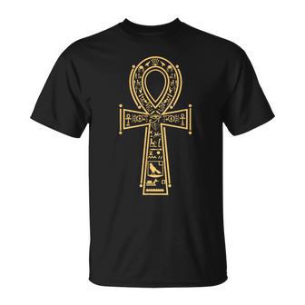 古代エジプト アンク 象形文字 エジプト ホルスの目 Tシャツ - Kawaiitshirt