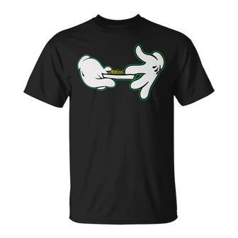 手巻きジョイント 漫画 マリファナ ウィードポット 大麻 新品 Tシャツ - Kawaiitshirt