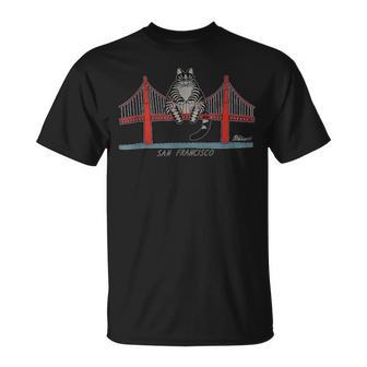 橋にぶら下がった猫 メアリーの雹の恋人 トレンディなシャツ映画 Tシャツ - Kawaiitshirt