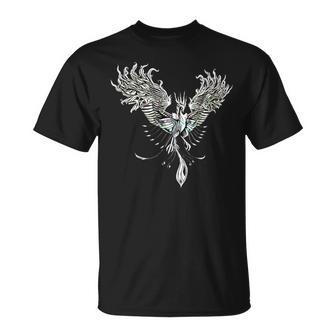 灰からのフェニックス フェニックス バード 不死鳥 Tシャツ - Kawaiitshirt