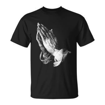祈りの手 Tシャツ - Kawaiitshirt