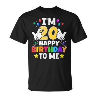 私は20歳です。お誕生日おめでとう、面白い20歳の誕生日 Tシャツ - Kawaiitshirt