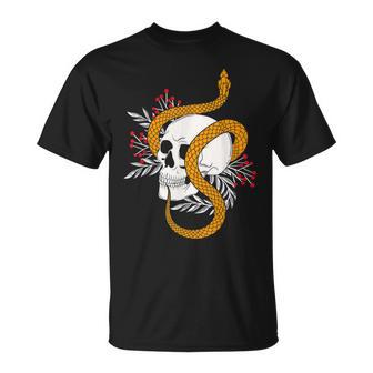 蛇 レディース メンズ 蛇柄 アナコンダ爬虫類 Tシャツ - Kawaiitshirt