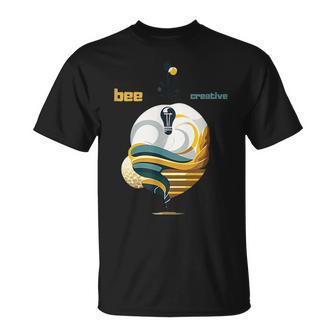 蜂 クリエイティブ Tシャツ - Kawaiitshirt