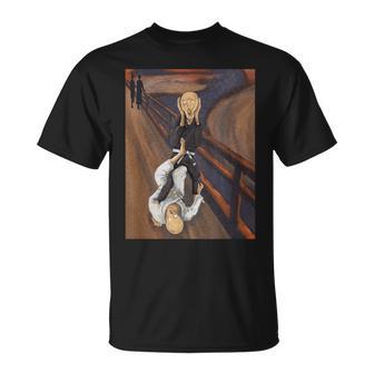 面白い柔術 脚をロックすると白いベルトが叫ぶ Tシャツ - Kawaiitshirt
