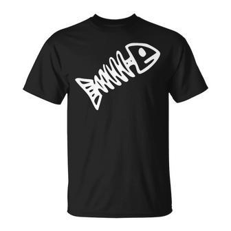 魚の骨 Tシャツ - Kawaiitshirt
