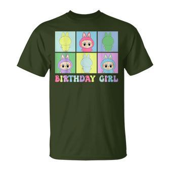 Cute Lover The Monsters Pink Halloween Christmas T-Shirt - Thegiftio