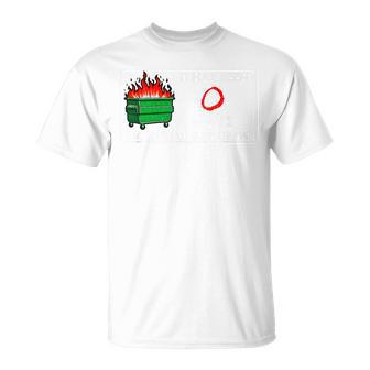 0 Days Since Last Dumpster Fire Work Sarcastic T-Shirt - Thegiftio