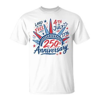 4Th Of July Statue Of Liberty 1776 250Th Anniversary Women T-Shirt - Thegiftio UK