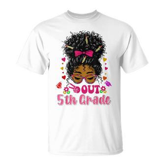 5Th Grade Graduation For Black Girls 5Th Grade Grduate T-Shirt - Thegiftio UK