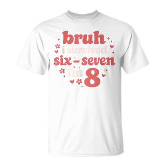 8Th Birthday Girl Outfit Bruh Im 8 Year Old Girls T-Shirt - Thegiftio UK