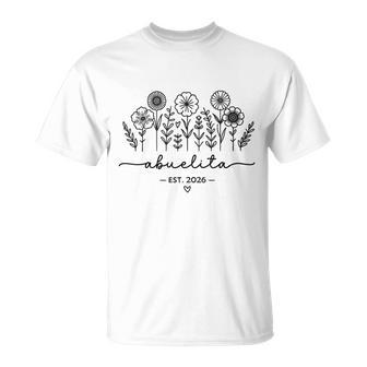 Abuelita 2026 Anuncio De Embarazo Abuela 2026 Camiseta unisex - Regaloses