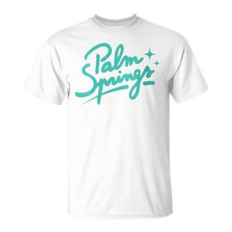 Acances Rétro À Palmprings En Californie T-Shirt - Cadeauxyz