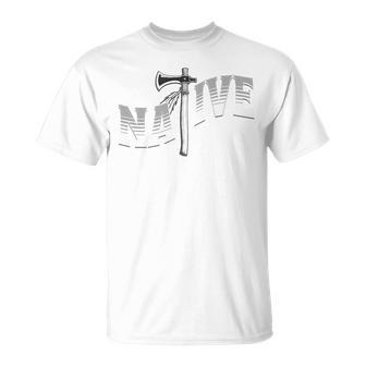 Amérindien Indien Cherokee Peuple Autochtone Homme Haut De Gamme T-Shirt - Cadeauxyz
