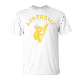 Australia Koala Bear Regalos Deacaciones Australianos Australianos Camiseta unisex - Regaloses