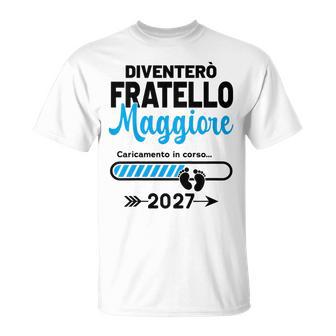 Bambino Diventerò Fratello Maggiore 2027 Fratello Maggiore 2027 Maglietta - Novitaregali