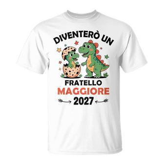 Bambino Fratello Maggiore 2027 Diventerò Fratello Maggiore 2027 Maglietta - Novitaregali