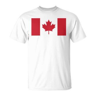 Bandera Canadiense Camisa Es Hombres Niños Rojo Maple Leaf Canada Day Camiseta unisex - Regaloses
