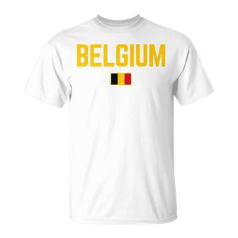Belgium Flag Kids Belgium T-Shirt - Thegiftio UK