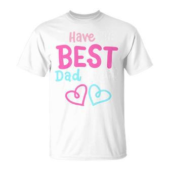 Best Dad Ever Father's Day Daddy Daughter Girls Kids Performance T-Shirt - Monsterry UK