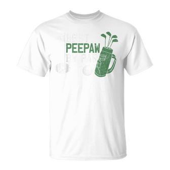 Best Peepaw By Par Golf Lover Fathers Day T-Shirt - Thegiftio UK