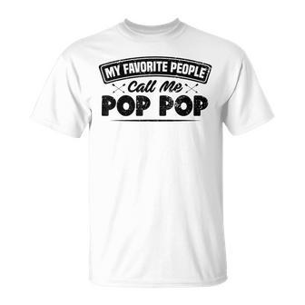 Best Pop Pop World's Best Pop Pop Proud Pop-Pop T-Shirt - Thegiftio UK