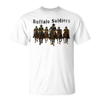 Buffalo Soldiers African American Black Military History T-Shirt - Thegiftio UK