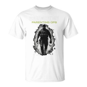 Call Of Daddy Parenting Ops Father's Day Great Dad Joke T-Shirt - Thegiftio UK
