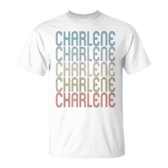 Charlene Prénomintage Retro T-Shirt - Cadeauxyz