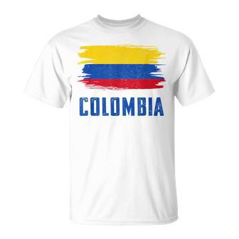 Colombia For Columbian Flag T-Shirt - Thegiftio UK