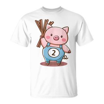Costume De Trois Petits Cochons Pour Enfants Et Adultes T-Shirt - Cadeauxyz