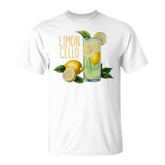 Cute Summer Lemon Graphic 2025 Limoncello Fruit T-Shirt - Thegiftio UK