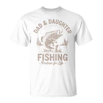 Dad Daughter Matching Fishing Step Father Day Men T-Shirt | Seseable UK