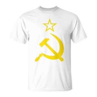 De La Banderaoviética Martillo Y Hoz Camiseta unisex - Regaloses