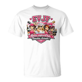 Evjf Future Mariée Mariage Humour Amies Aujourd'hui T-Shirt - Cadeauxyz
