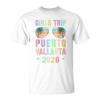 Fabulous Girls Trip Puerto Vallarta 2026 Travel Beaching T-Shirt - Thegiftio
