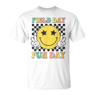 Field Day Fun Day For Teacher Kids Happy Field Day 2026 T-Shirt - Thegiftio UK