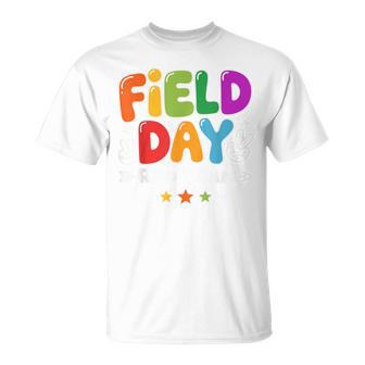 Field Day Red Team Kids Boys Girls Teacher Field Day Games T-Shirt - Thegiftio UK