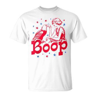 Independence Day Eagle Boop For Men's Women T-Shirt - Thegiftio UK