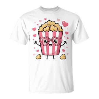 Popcorn For Girls Popcorn Lover T-Shirt - Thegiftio UK
