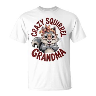 Squirrel Grandma Cute Animal Grandma T-Shirt - Thegiftio