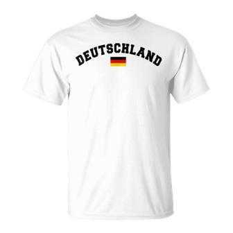 Germany Footballoccerports Outfit ドイツサッカースポーツ国旗女性男性男性子供 Tシャツ - Kawaiitshirt