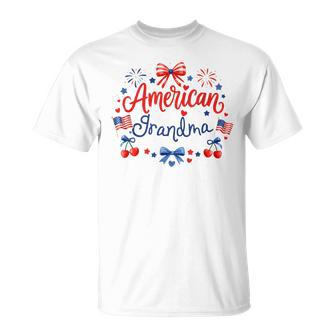Grandma 4Th Of July American Family Matching T-Shirt - Monsterry