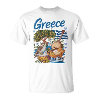 Greek Flag Outfit Idea For Kids With Hellenic Greece Themed T-Shirt | Mazezy