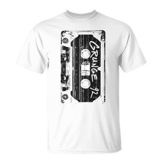 Grunge 90'Sintage Concert Mixtape Retro 90S In Mangas Camiseta unisex - Regaloses