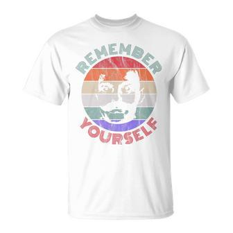 Gurdjieff Remember Yourself -Ouviens-Toi De Toi4 Haut De Gamme T-Shirt - Cadeauxyz